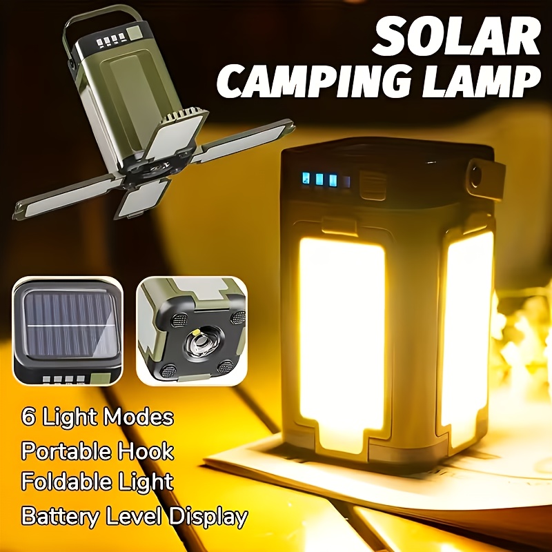 Outdoor Power For Camping - Lampe solaire portable de camping d'extérieur,