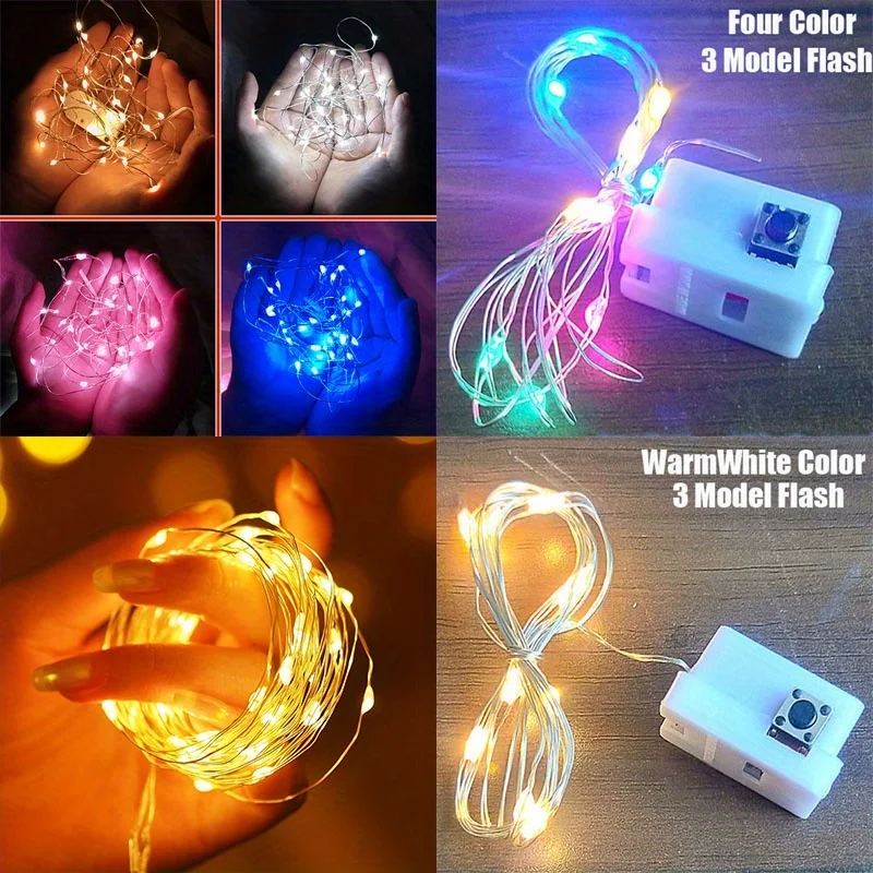 Outdoor Power Pack - Mini guirlande lumineuse étanche en cuivre,