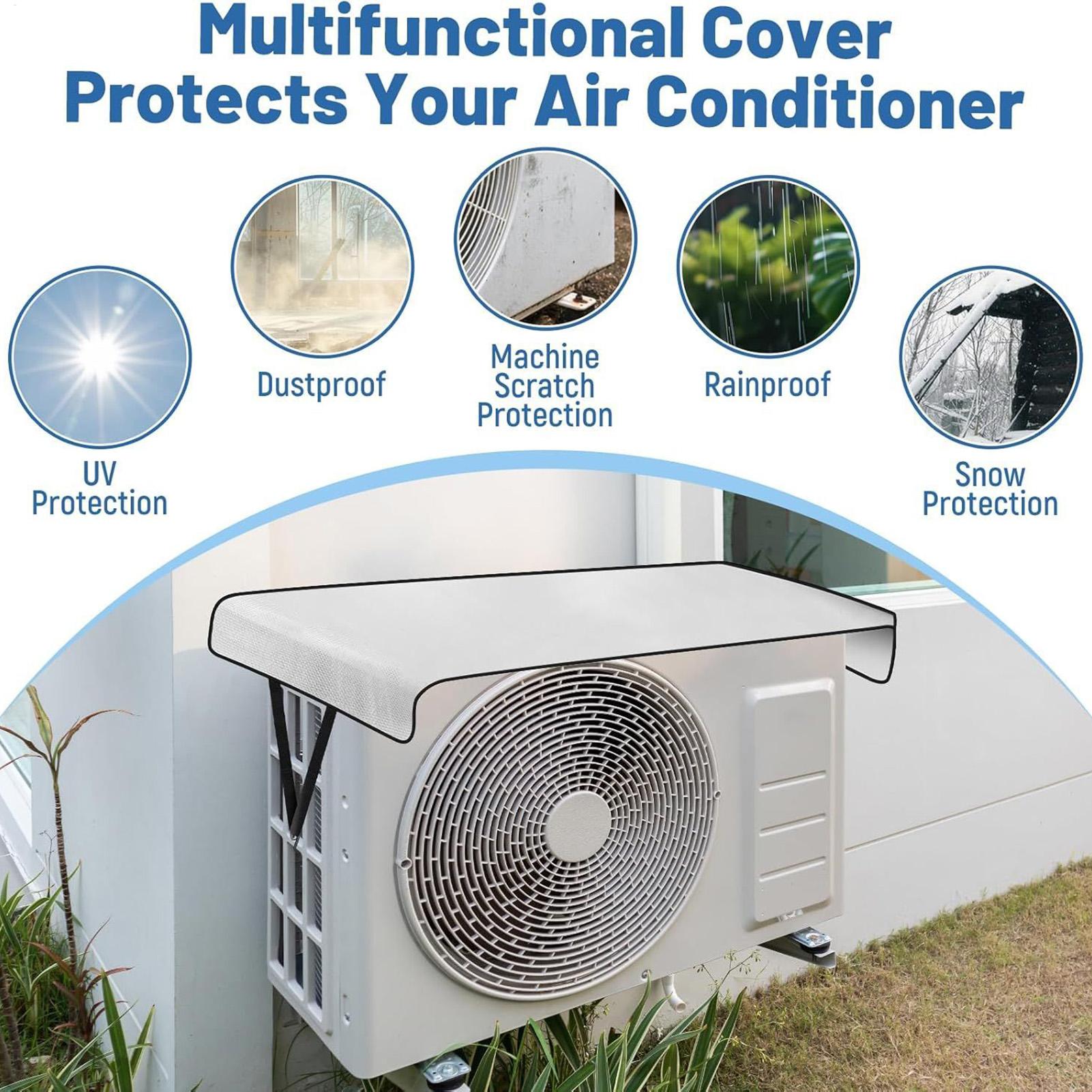 Outdoor Power Heater - Housse extérieure pour climatiseur, économie d'énergie,