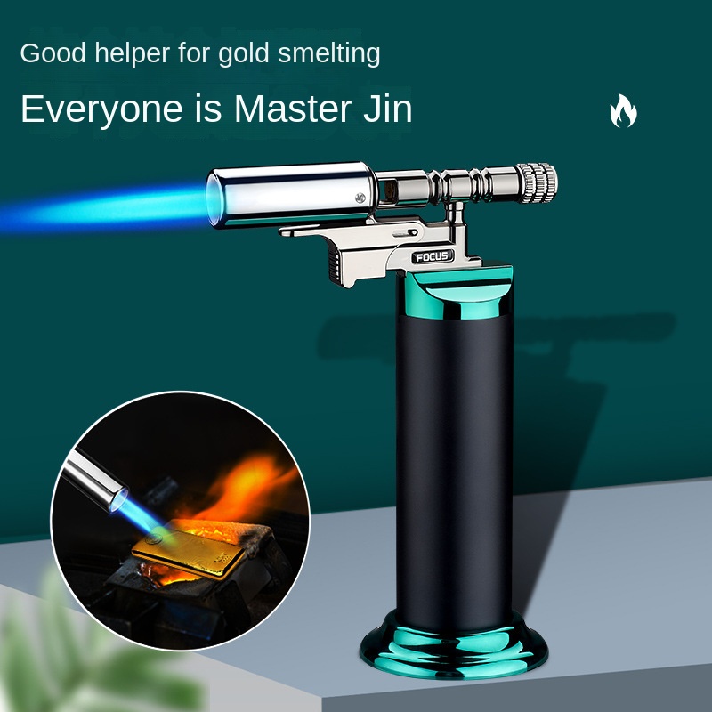 Quality Outdoor Power - Puissant coupe-vent flamme bleue Jet torche