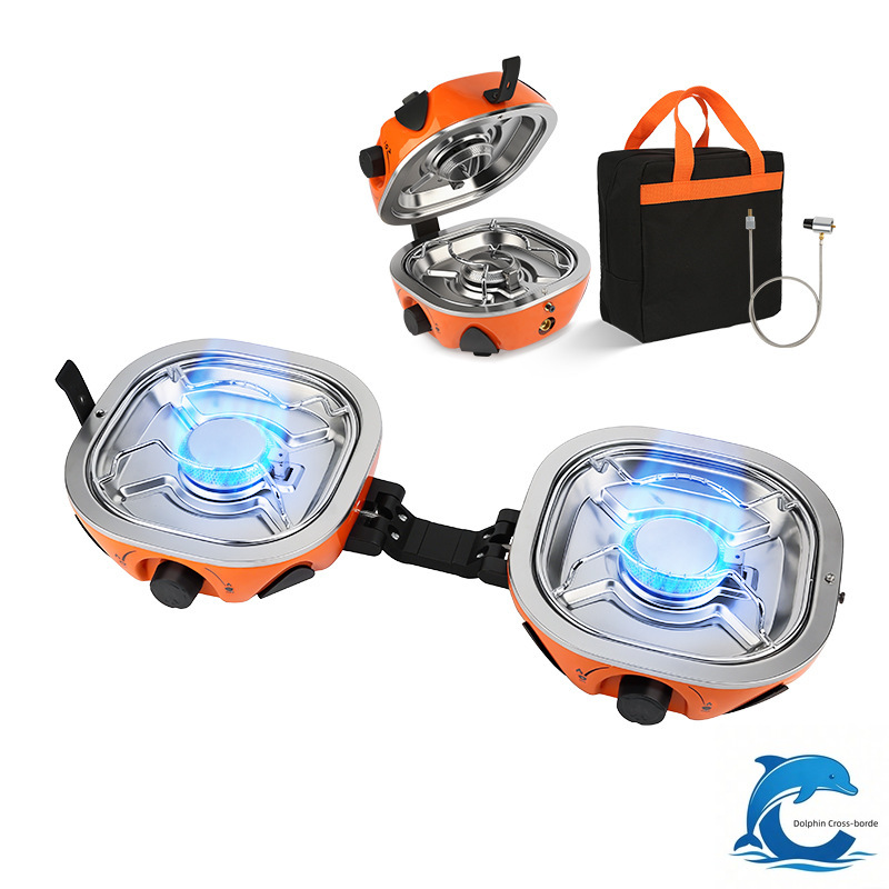 Outdoor Power Burner - Nouvelle cuisinière à cassette double tête