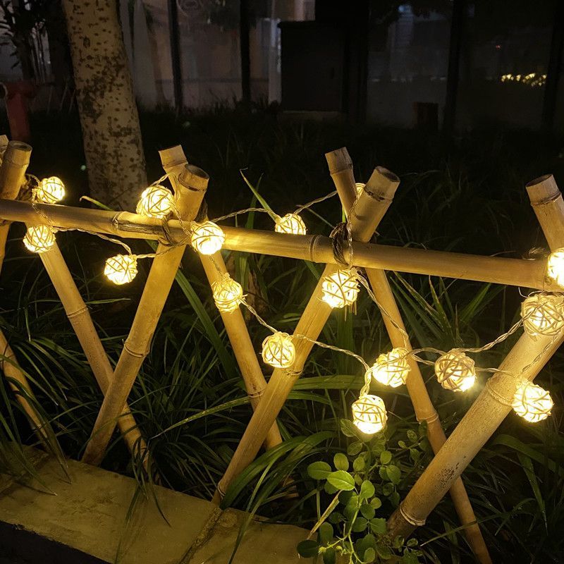 Outdoor Power For Gazebo - Guirlande lumineuse Globe solaire d'extérieur, 20