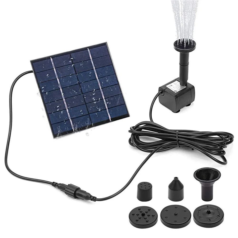 Outdoor Power Source - Mini pompe de fontaine solaire, kit