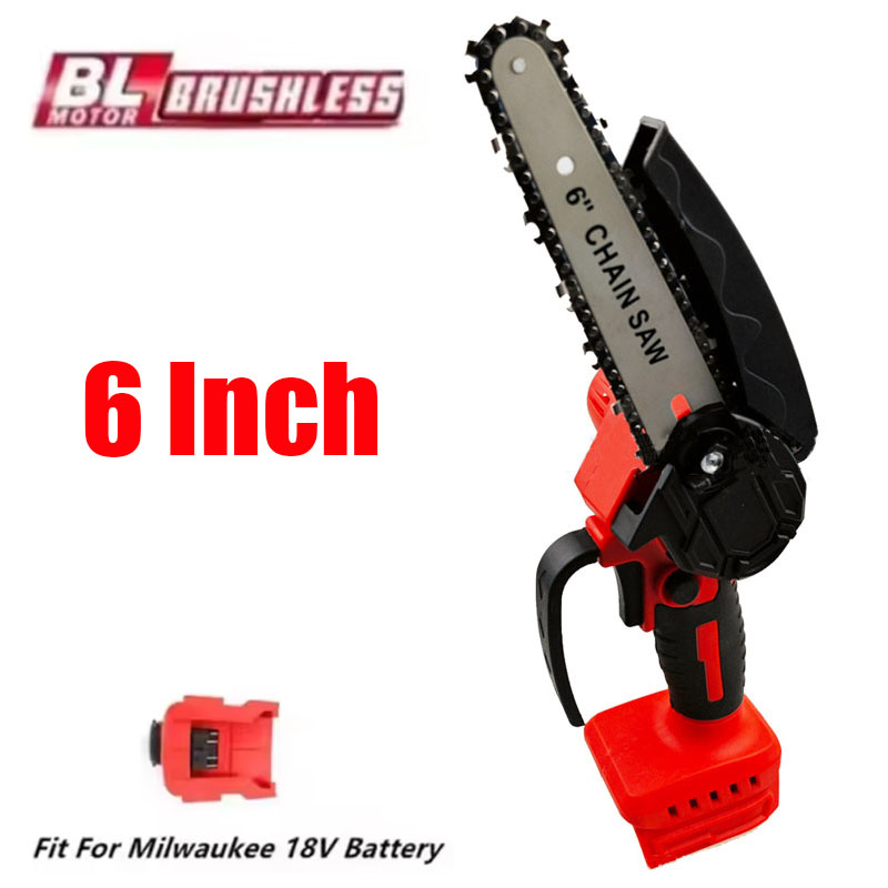 Pole Saw Cordless - Convient pour Milwaukee 18V batterie tronçonneuse