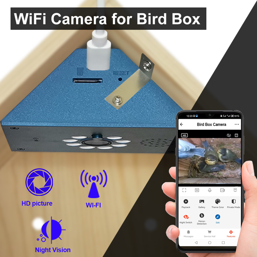 Outdoor Power Outlet Wifi - Caméra WiFi HD Tuya Smart Life