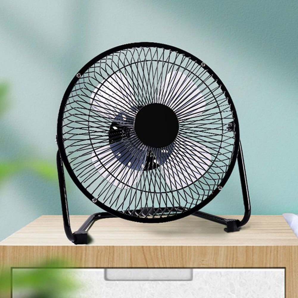 Quality Outdoor Power - Mini ventilateur USB 14.5x15cm, léger, rotatif,