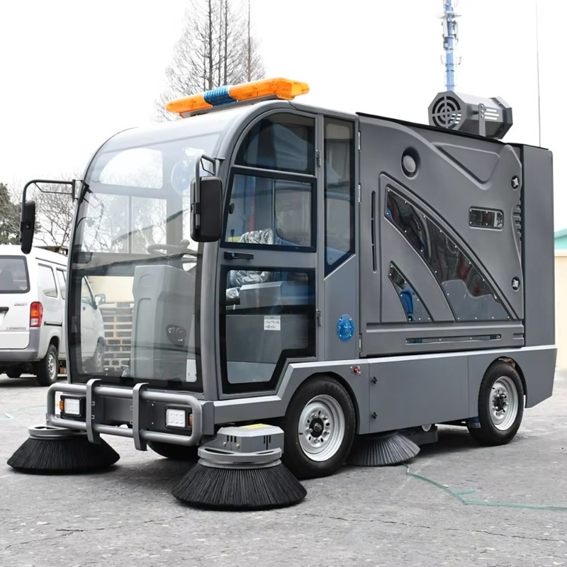 Quality Outdoor Power - Nouvelle balayeuse routière électrique autotractée YG15