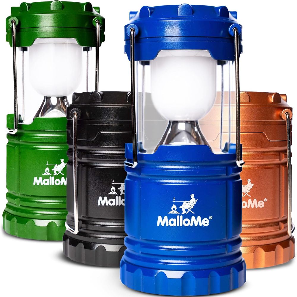 Outdoor Power Pack - Lanternes de camping LED multicolores, lot