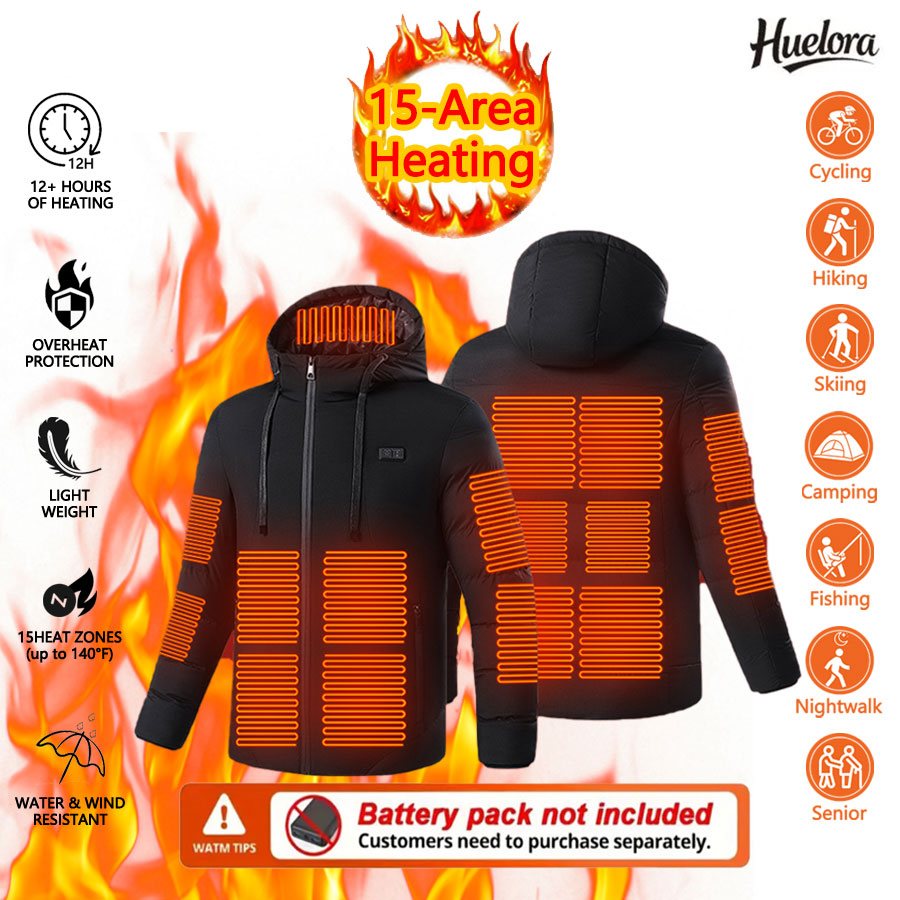 Outdoor Powersports - Huelora 11 zone veste chauffante hommes