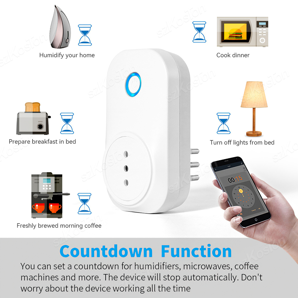 Prise intelligente Wifi 16A, c - Outdoor Power Outlet Wifi avis et prix