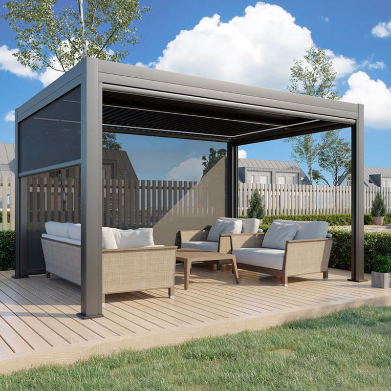 Pergola motorisée en aluminium - Outdoor Power For Gazebo avis et prix