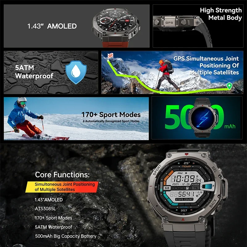 Nouvelle montre connectée mili - Outdoor Powersports avis et prix