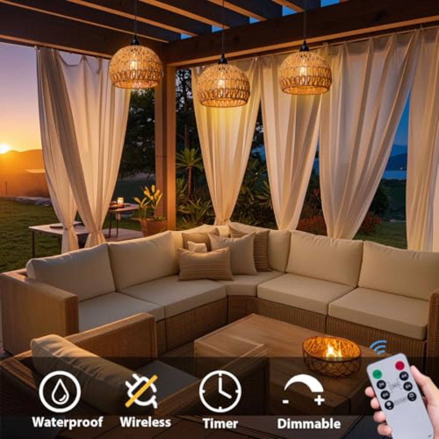 Lustre suspendu extérieur à pi - Outdoor Power For Gazebo avis et prix