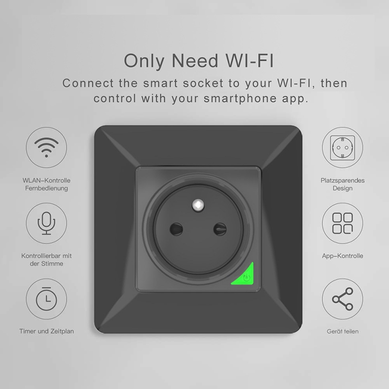 Avoir Zigbee – prise de couran - Outdoor Power Outlet Wifi avis et prix