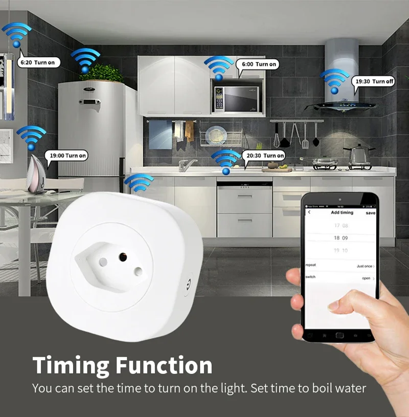Prise intelligente WiFi 16A su - Outdoor Power Outlet Wifi avis et prix