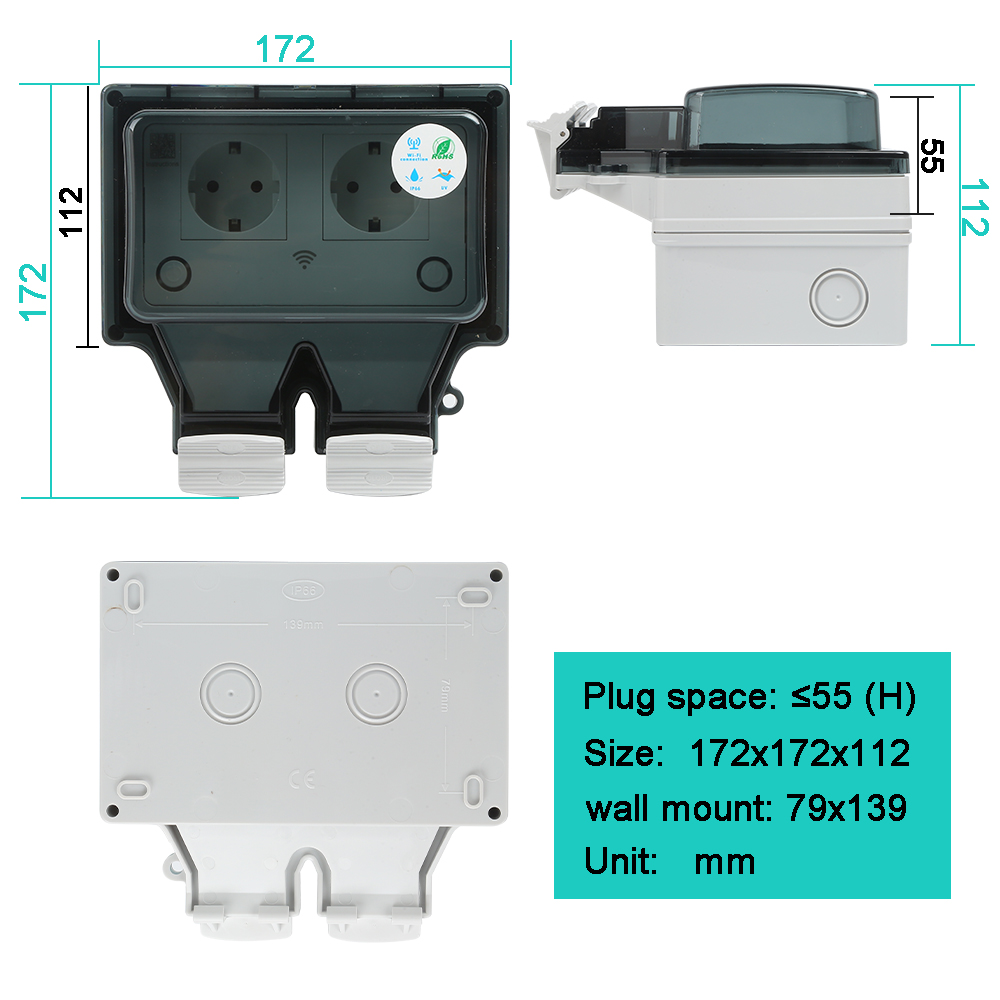 Prise extérieure intelligente  - Outdoor Power Outlet Wifi avis et prix