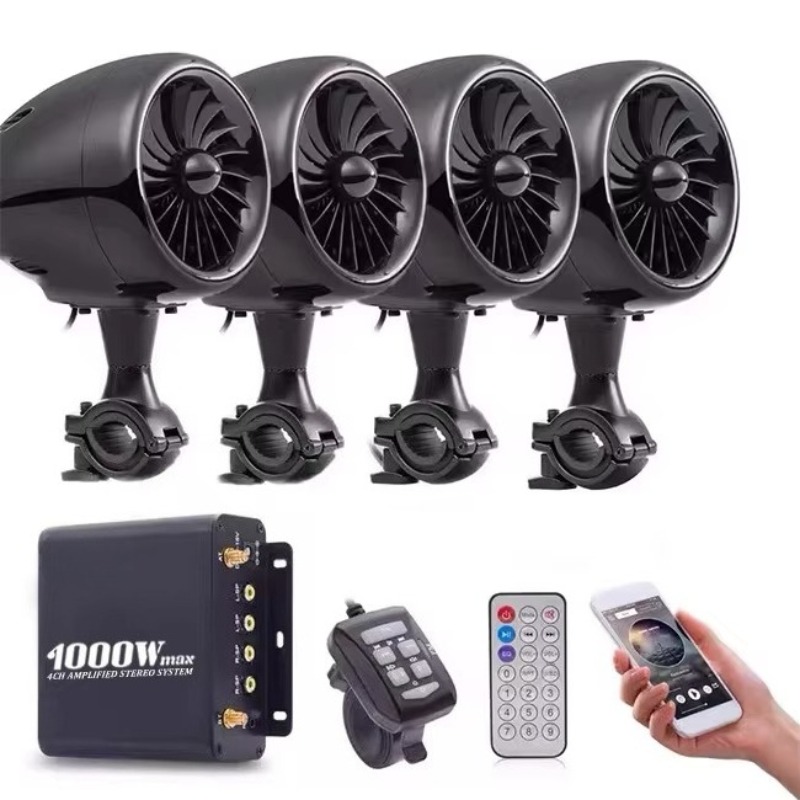 Haut-parleurs de moto modifiés - Quality Outdoor Power avis et prix