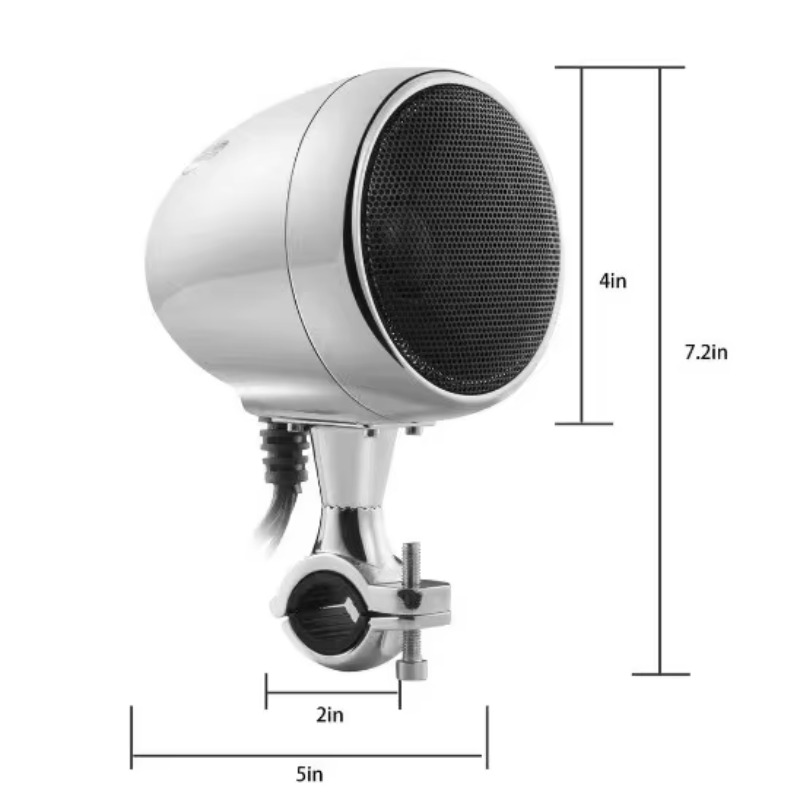 Haut-parleurs de moto modifiés - Quality Outdoor Power avis et prix