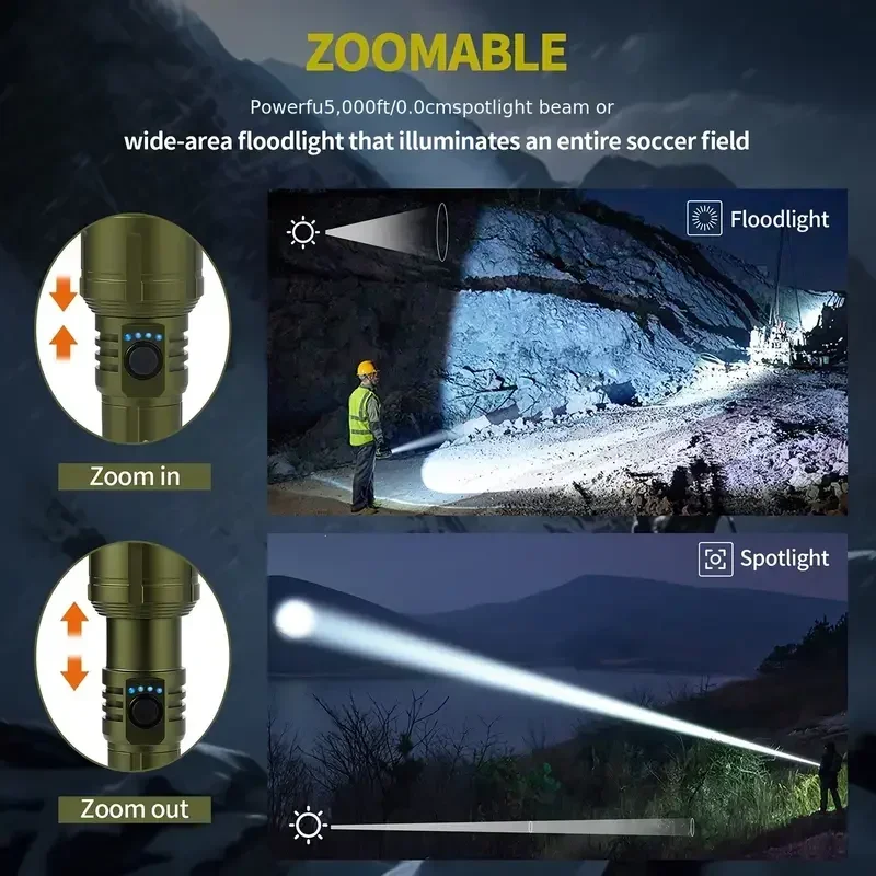Lampe torche, briquet et batte - Outdoor Power For Camping avis et prix