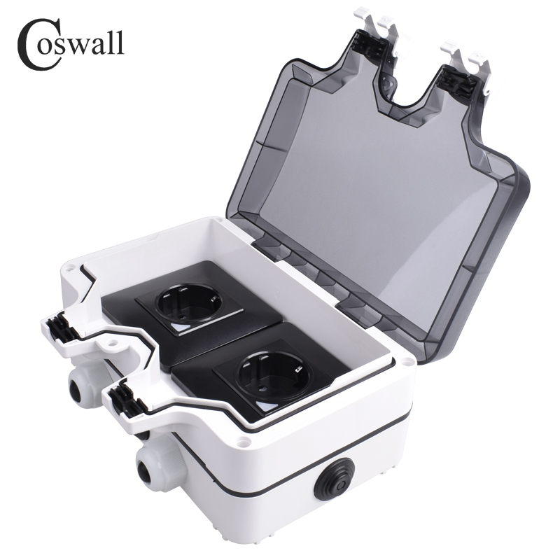 Coswall-Prise standard françai - Outdoor Power Outlet Wifi avis et prix