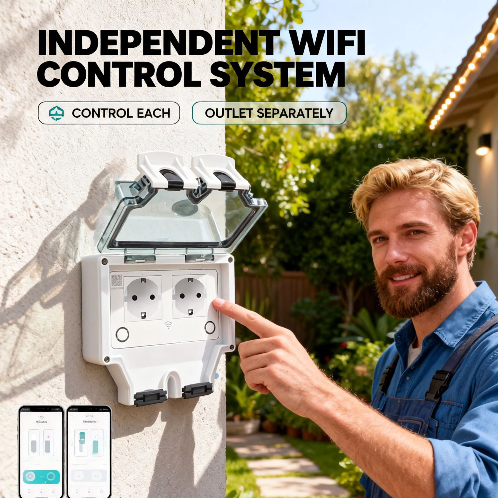 Tuya – prise murale électrique - Outdoor Power Outlet Wifi avis et prix