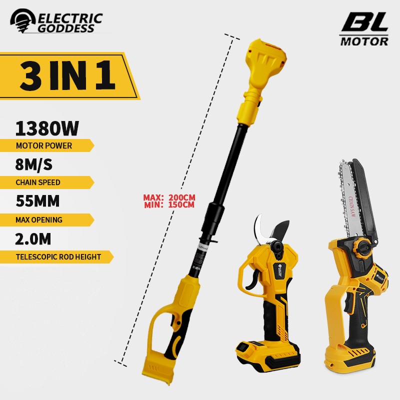 Tronçonneuse électrique sans b - Pole Saw Cordless avis et prix