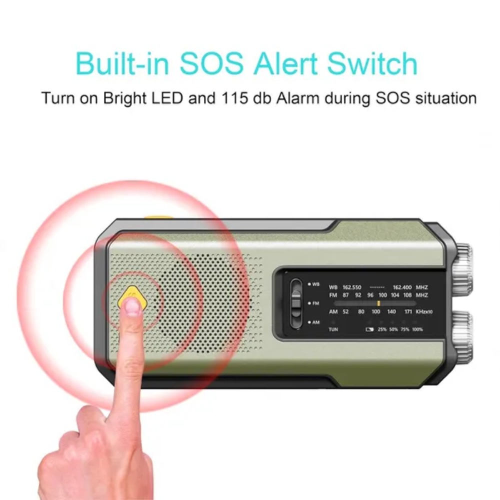 Radio météo solaire d'urgence  - Outdoor Power Equipment Brands avis et prix