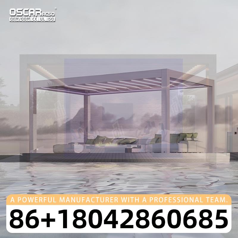 Pergola bioclimatique motorisé - Outdoor Power For Gazebo avis et prix
