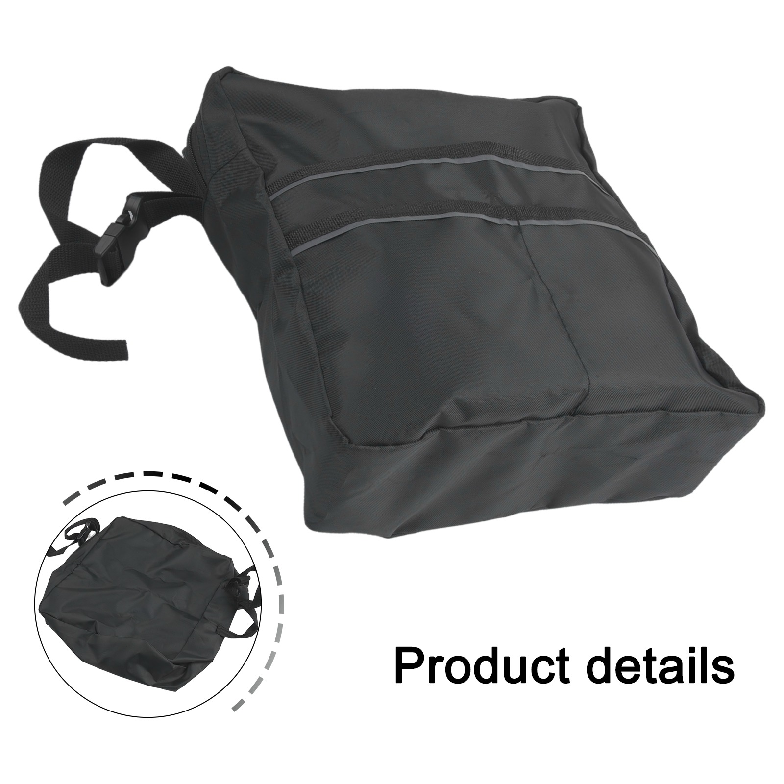 Sac de dossier noir pour scoot - Outdoor Power Wheelchair avis et prix